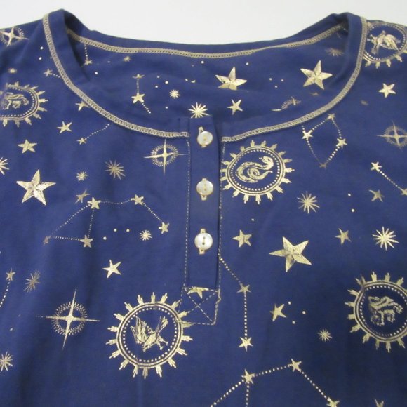 MAGIC MASCOTS NAVY LONG SLEEVE COMFY TOP Blackmilk Harry Potter - Picture 7 of 10